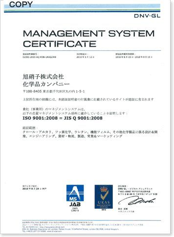 ISO9001（QMS）